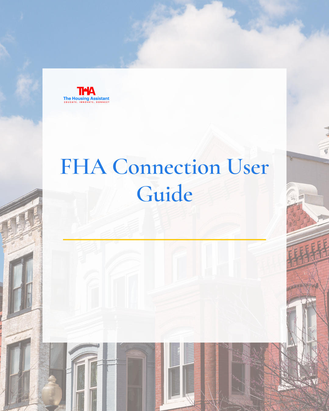 Fh Conection FHA Connection User Guide - THA